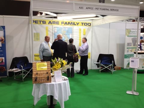 Human and pet funeral worlds unite at major exhibition