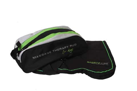 A new massage therapy rug for dogs