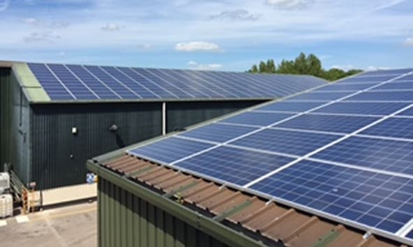 Grove Pet Foods Ltd installs solar panels