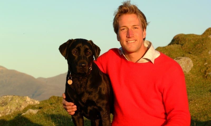 Ben Fogle celebrates book launch with Eukanuba