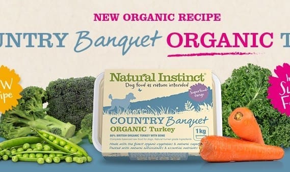 Country Banquet reveals new Organic Turkey recipe for dogs