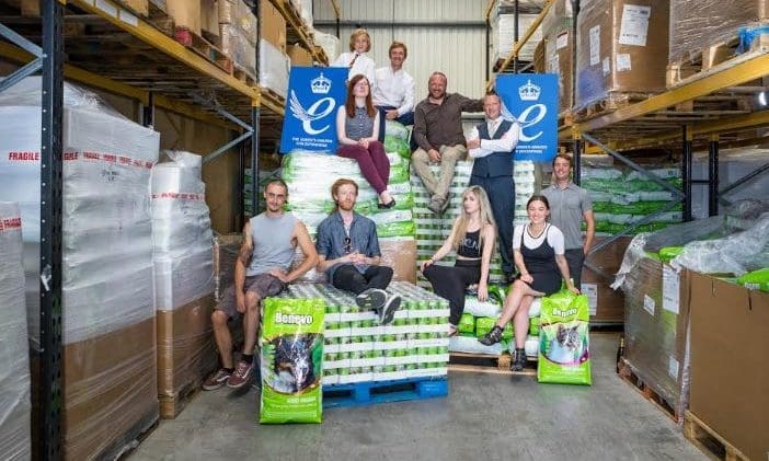 Independent vegan pet food manufacturer wins Queen’s Award