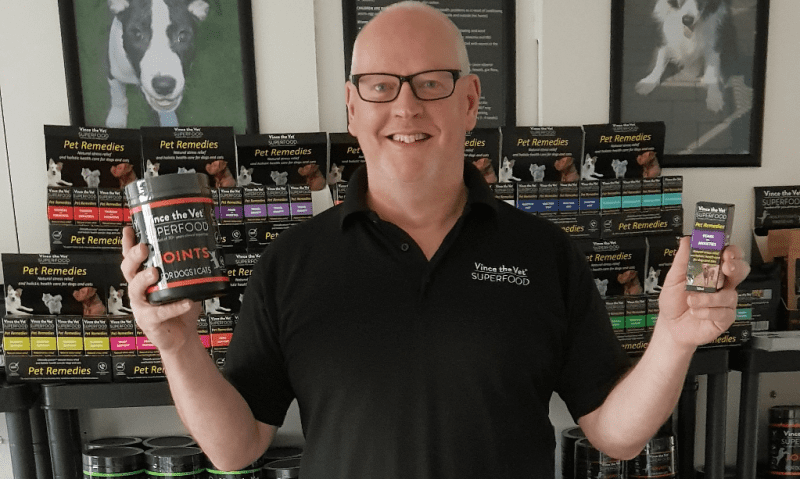 Vince the Vet launches holistic pet supplements