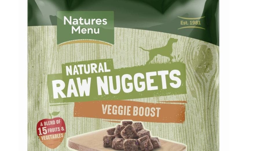 Natures Menu expands Natural Raw Nuggets Range