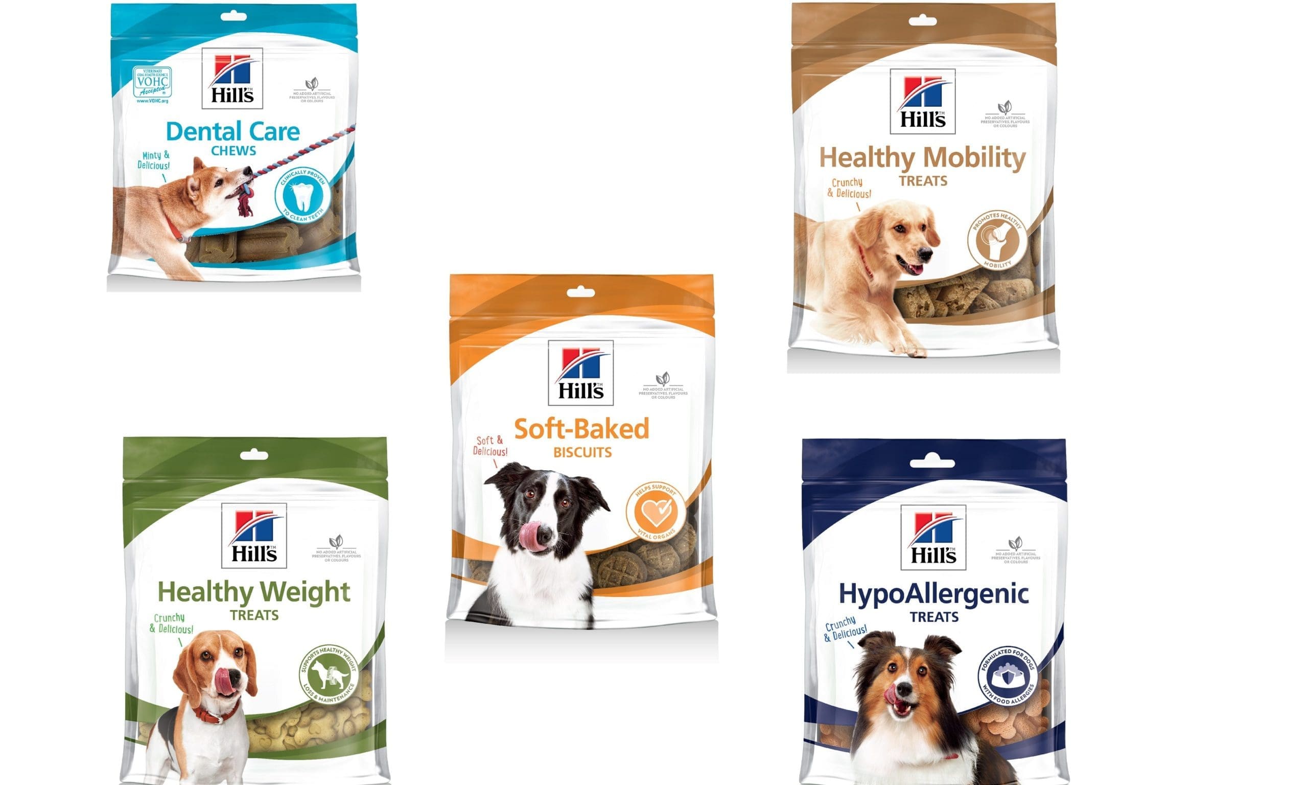 Hills launches new range of dog treats