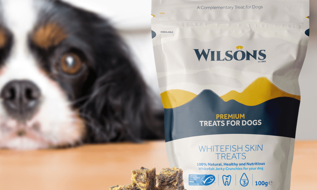 Wilson launches Whitefish Skin Dog Treats range