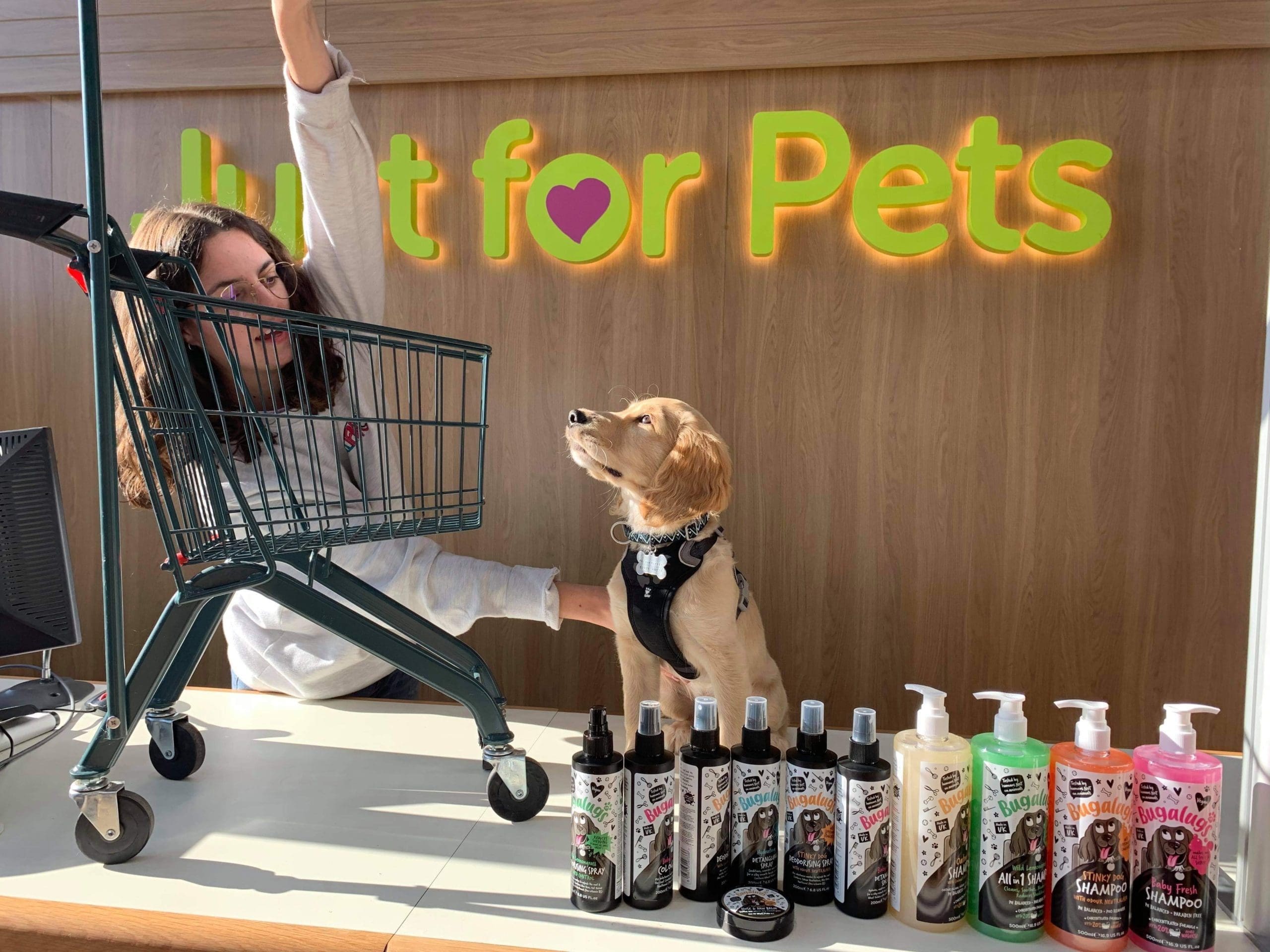 Bugalugs secures Just for Pets listing