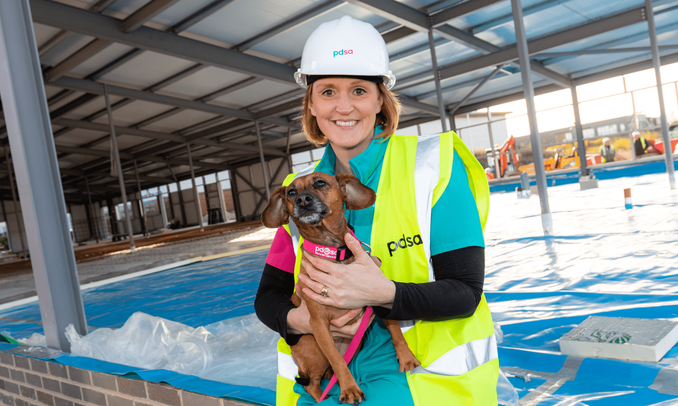 PDSA pet hospital taking shape amid roof completion