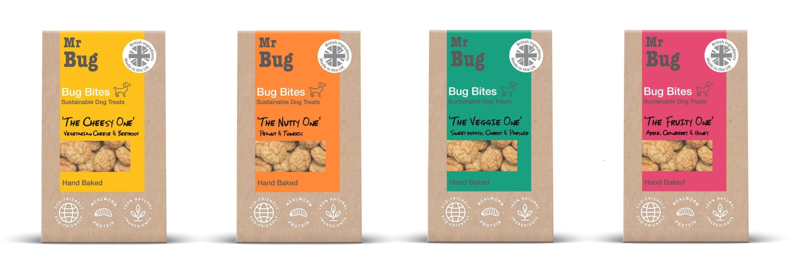 Mr Bug unveils latest mealworm food range