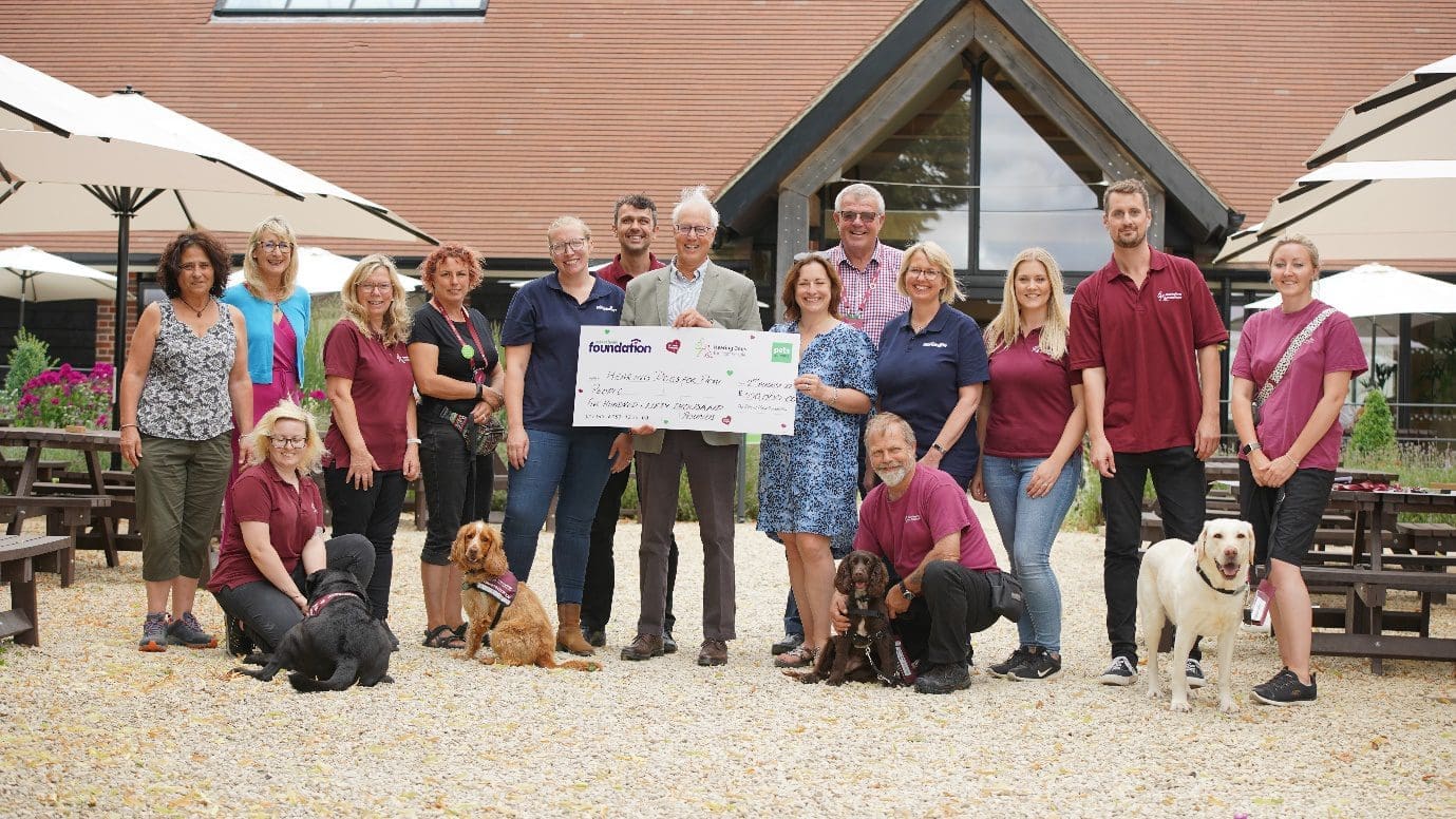Pets at Home raises £550k for Hearing Dogs charity