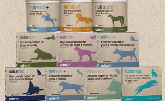 Nutravet makes products available to purchase online