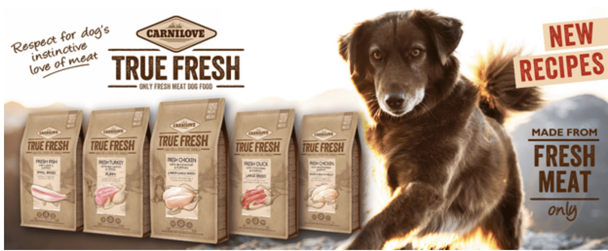 New Carnilove True Fresh Dog range now available for all life stages