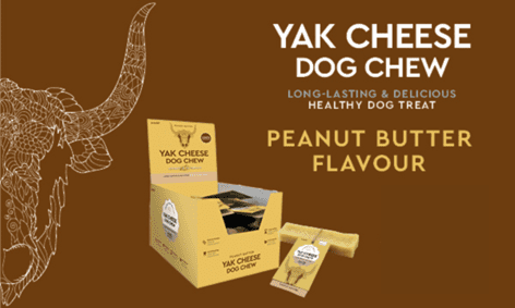 Petello unveils yak cheese peanut butter dog chews