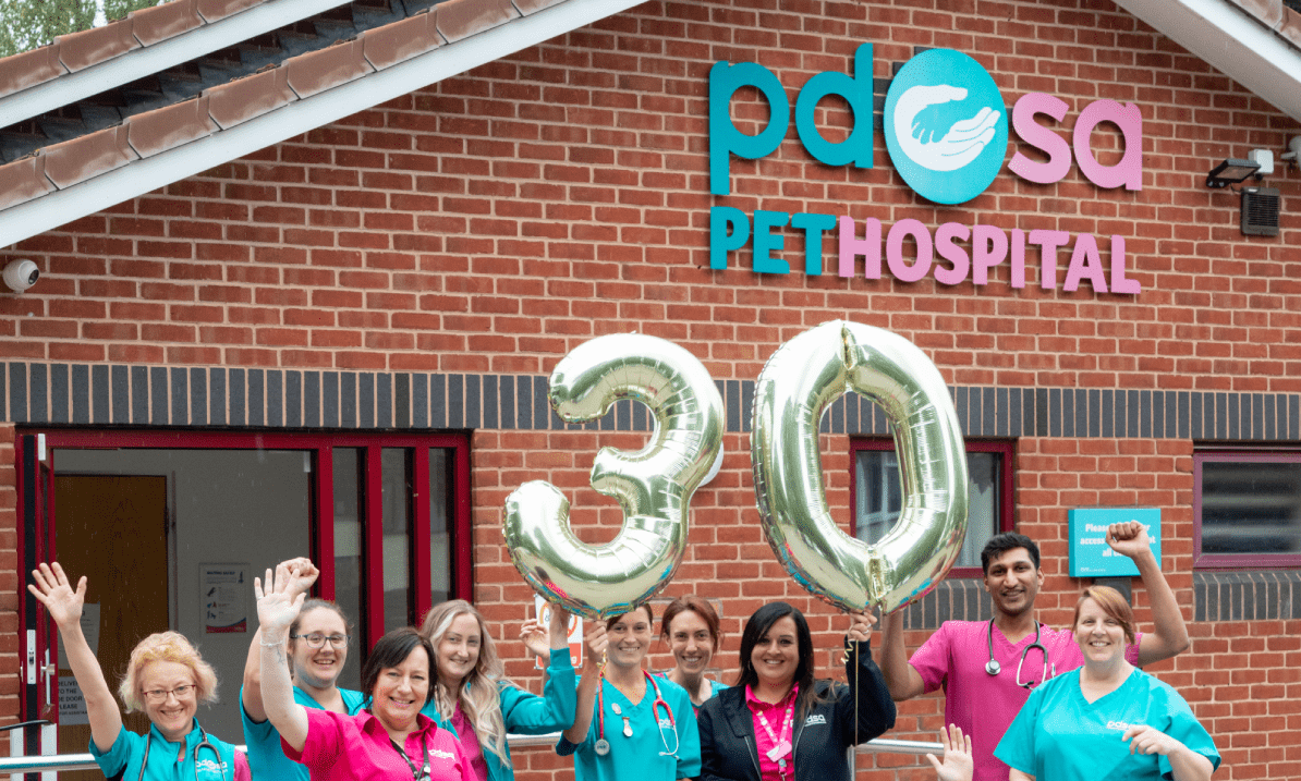 Wolverhampton PDSA Pet Hospital celebrates 30 years of service