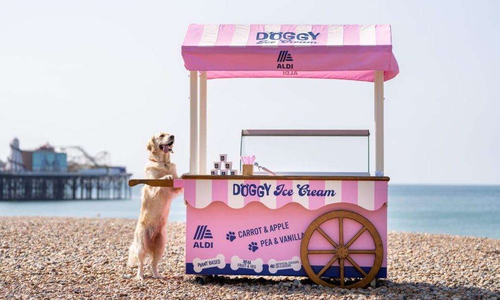 Aldi restocks Doggy Ice Cream