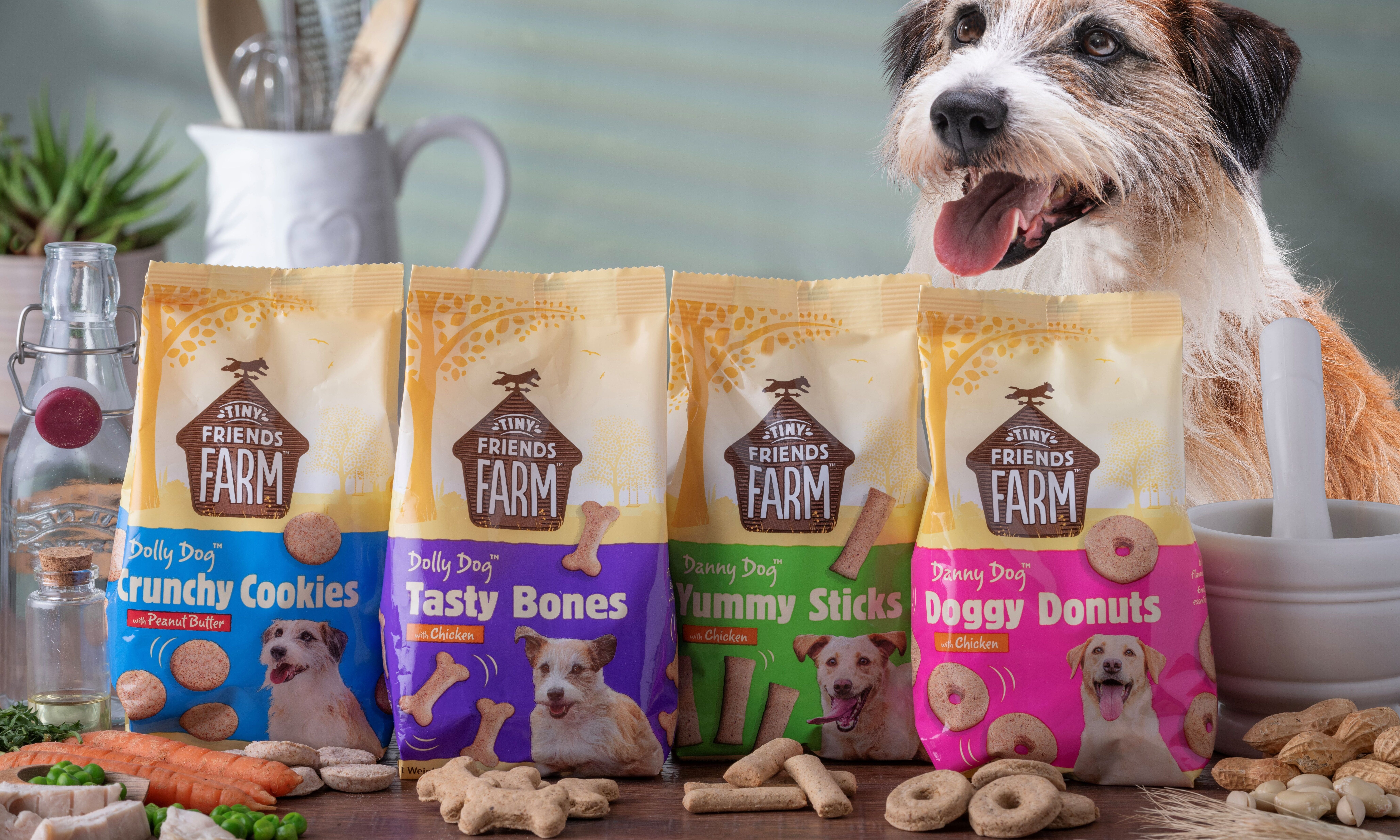 Supreme Petfoods launches new Tiny Friends Farm dog treats