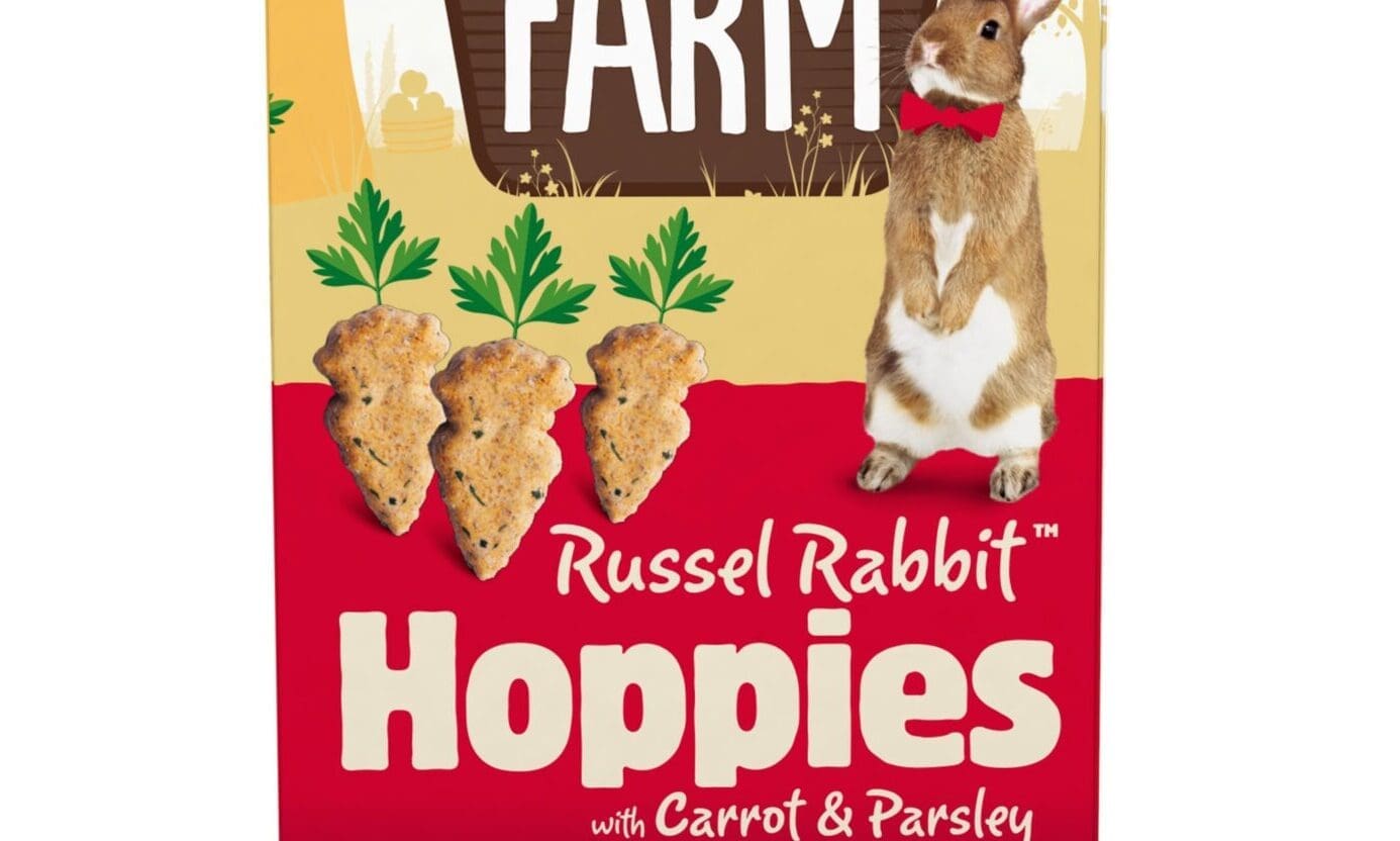 Supreme adds Russel Rabbit Hoppies to Tiny Friends Farm treats range