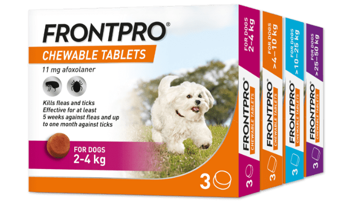 Boehringer Ingelheim launches Frontpro flea and tick tablets