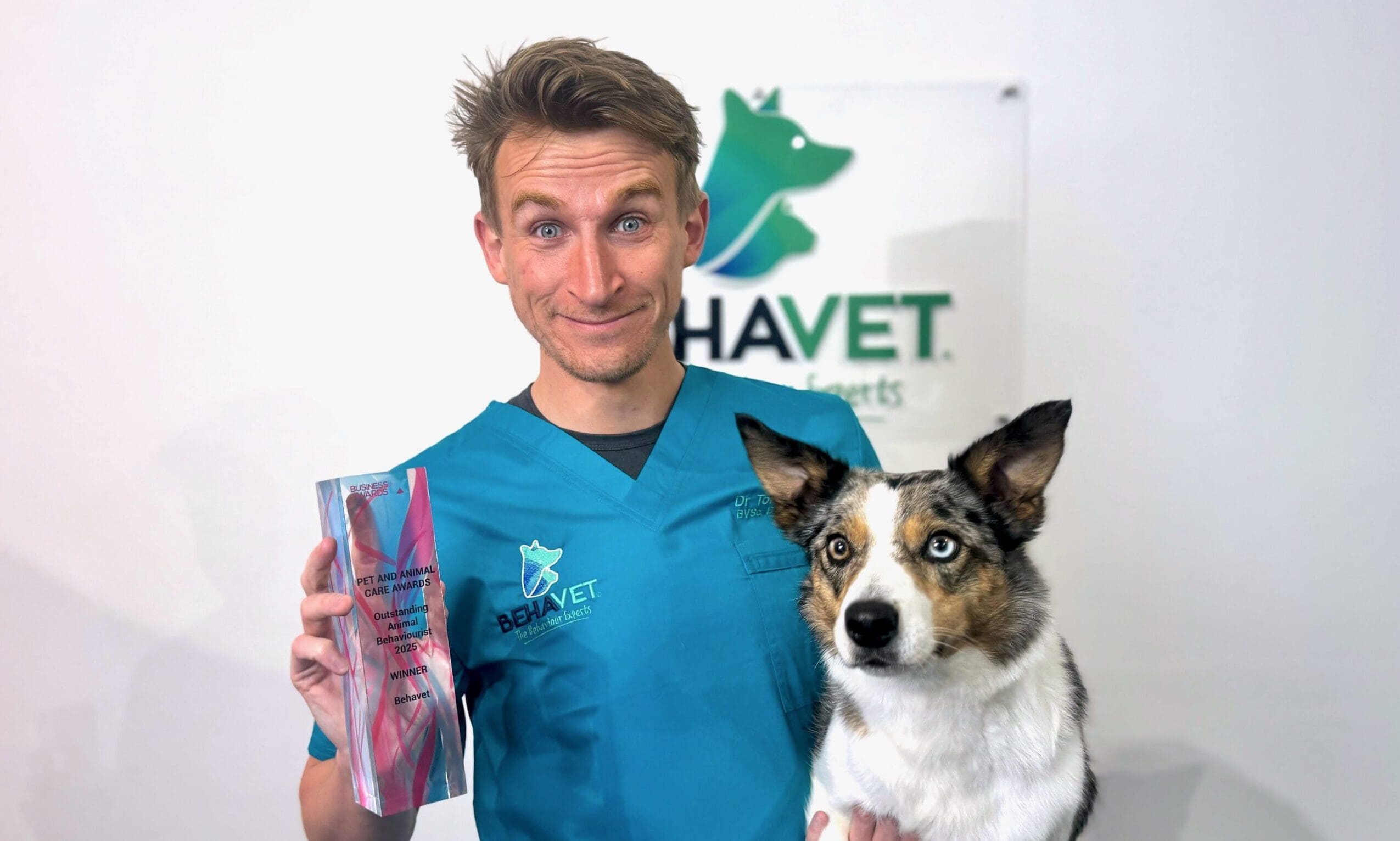 Behavet wins national recognition as Outstanding Animal Behaviourist