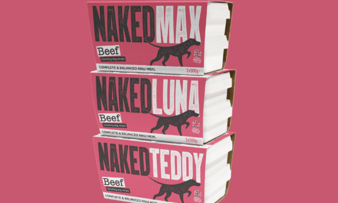 Naked Dog launches personalised raw food sleeves in local pet shops