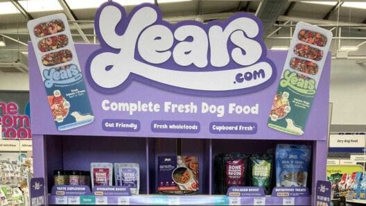 Pets at Home introduces fresh dog food brand Years to stores