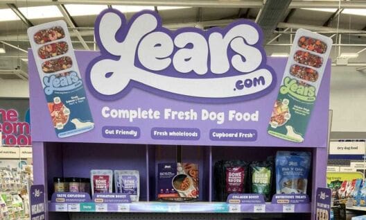 Pets at Home introduces fresh dog food brand Years to stores